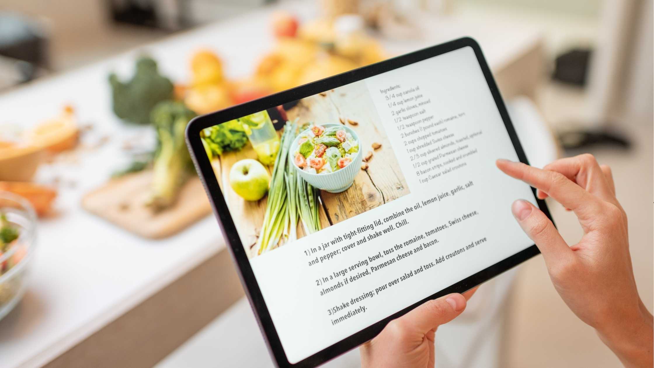 Digital recipe book